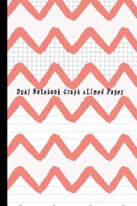 Dual Notebook Graph & Lined Pages