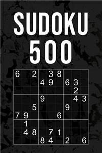 Sudoku facile - moyen - 500 Grilles 9x9