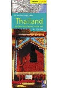 A Rough Guide Map Thailand