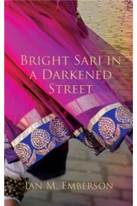 Bright Sari in a Darkened Street