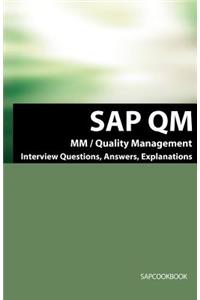 SAP QM Interview Questions, Answers, Explanations