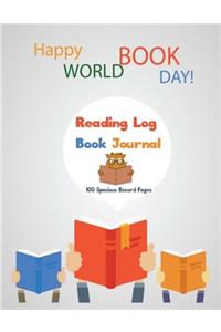 Reading Log Book Journal