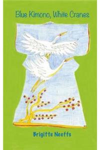 Blue Kimono, White Cranes