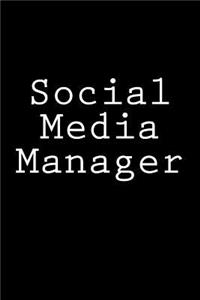 Social Media Manager