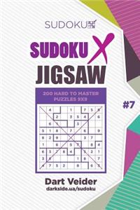 Sudoku X Jigsaw - 200 Hard to Master Puzzles 9x9 (Volume 7)