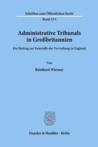 Administrative Tribunals in Grossbritannien