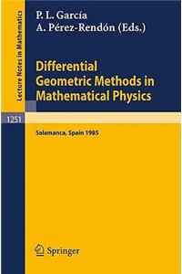 Differential Geometric Methods in Mathematical Physics