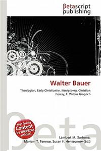 Walter Bauer