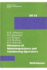 Measures of Noncompactness and Condensing Operators