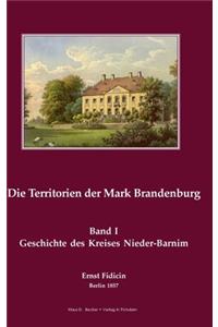 Territorien der Mark Brandenburg