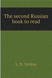 The second Russian book for reading