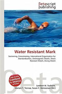 Water Resistant Mark