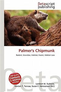 Palmer's Chipmunk