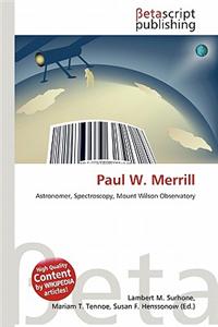 Paul W. Merrill