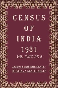 Census of India 1931: Mysore - Report Volume Book 43 Vol. XXV, Pt. 1 [Hardcover]