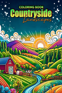 Countryside Landscapes Coloring book