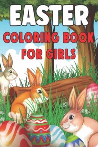 Easter Coloring Book for Girls