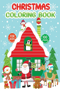 Christmas coloring book for kids