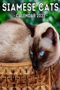 Siamese Cats Calendar 2022