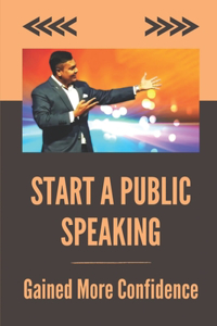 Start A Public Speaking