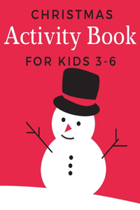 Christmas Activity Book for Kids 3-6