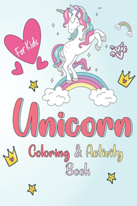 Unicorn Coloring and Activity Book