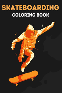 Skateboarding Coloring Book