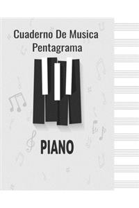 Cuaderno De Musica Pentagrama