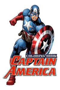 Captain america coloring book