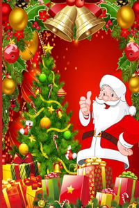 Christmas Coloring Book For Adult (Volume-1)