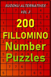 200 Fillomino Number Puzzles. Sudoku Alternatives Vol3