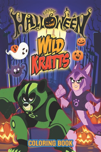 Wild Kratts Halloween Coloring Book