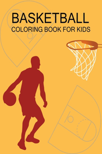 Basketball Coloring Book For Kids