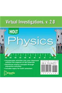 Holt McDougal Physics: Virtual Investigations CD-ROM