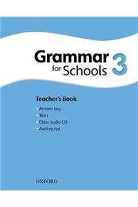 Oxford Grammar for Schools: 3: Teacher's Book and Audio CD Pack