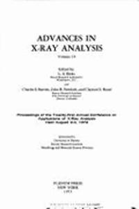 Advances in X-Ray Analysis