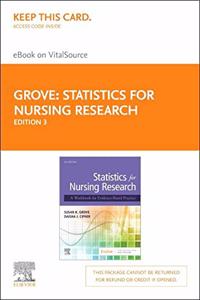Statistics for Nursing Research - Elsevier eBook on Vitalsource (Retail Access Card)