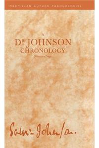 Dr Johnson Chronology