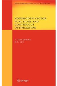 Nonsmooth Vector Functions and Continuous Optimization