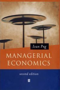 Managerial Economics , 2/E