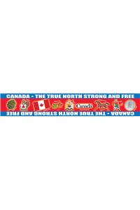 Canada Borders for Bulletin Boards