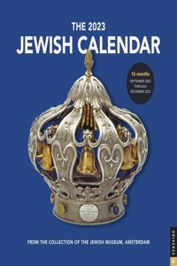 The Jewish Calendar 16-Month 2022-2023 Wall Calendar