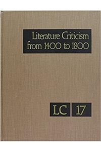 Literature Criticism from 1400 to 1800