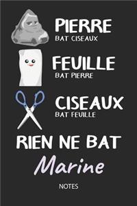 Rien ne bat Marine - Notes