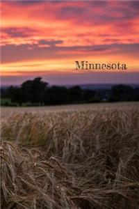 Minnesota: Notebook. Diary. Journal. Blank Lined Paper. 120 pages