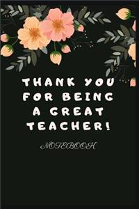 Thank you for Being a Great Teacher