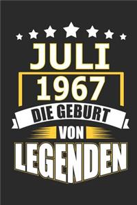 Juli 1967 Die Geburt von Legenden