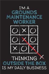 I'm a GROUNDS MAINTENANCE WORKER