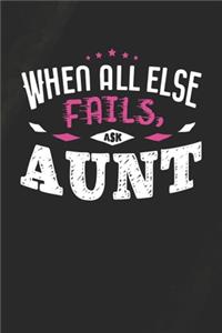 When All Else Fails Ask Aunt