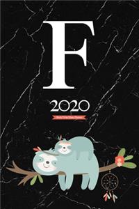 2020 Sloth Tribe Diary Planner